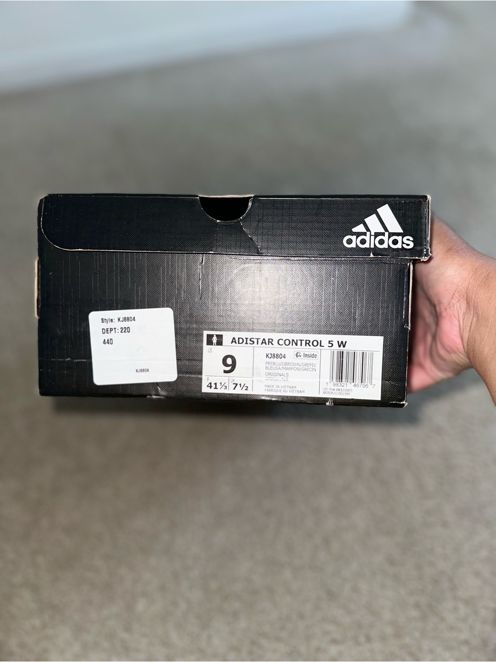 Adidas Adistar Control 5 “Blue/Brown” - Picture 8 of 8